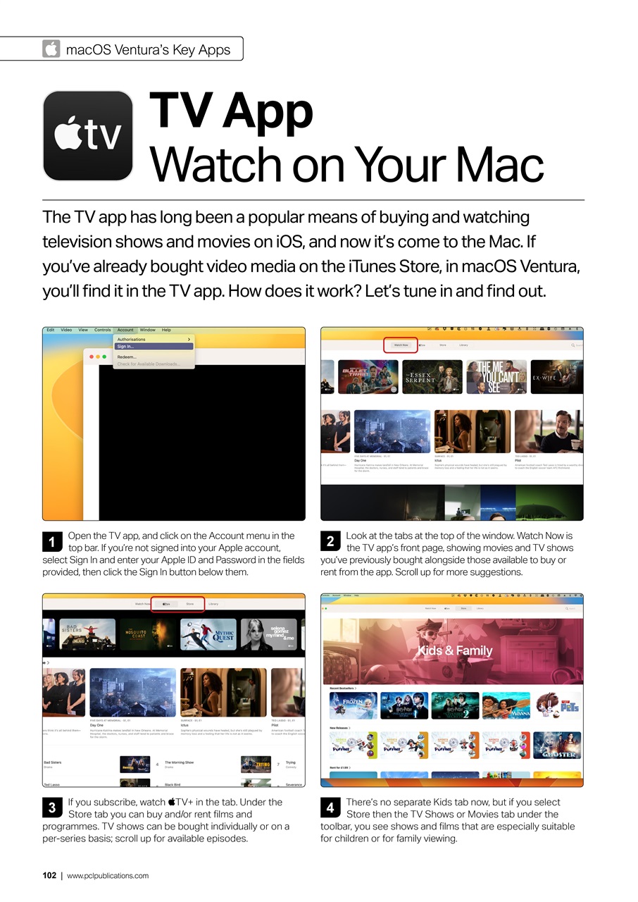 Mac + MacBook User Preview Pages
