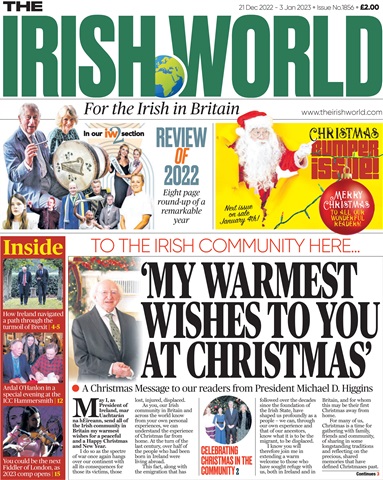 Irish World issue 1856