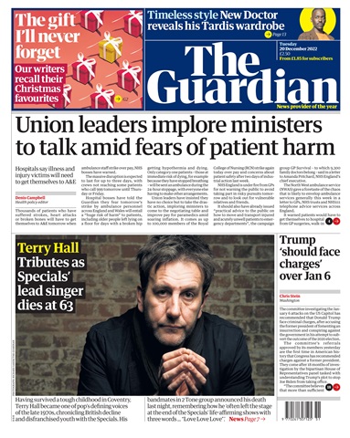 The Guardian Newspaper issue Tuesday, December 20, 2022