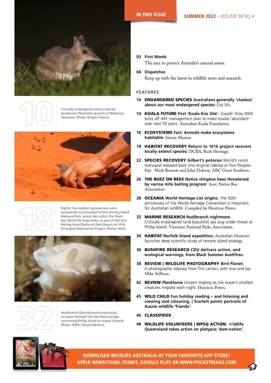 Wildlife Australia Preview Pages