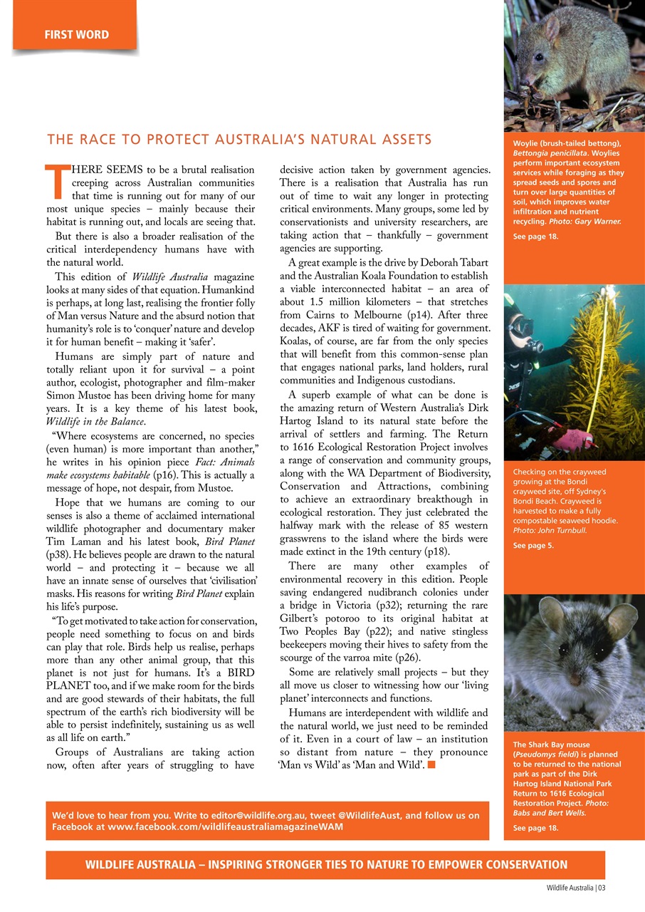 Wildlife Australia Preview Pages