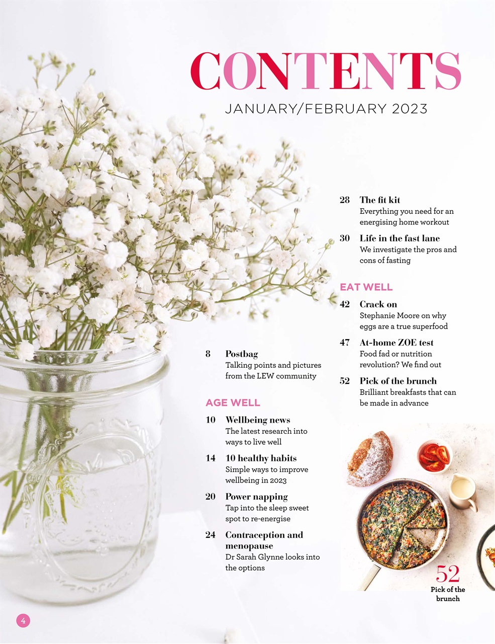 Liz Earle Wellbeing Preview Pages