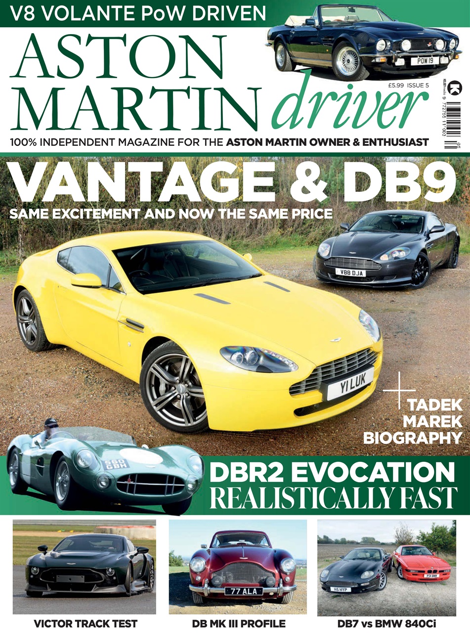Aston Martin Driver Preview Pages