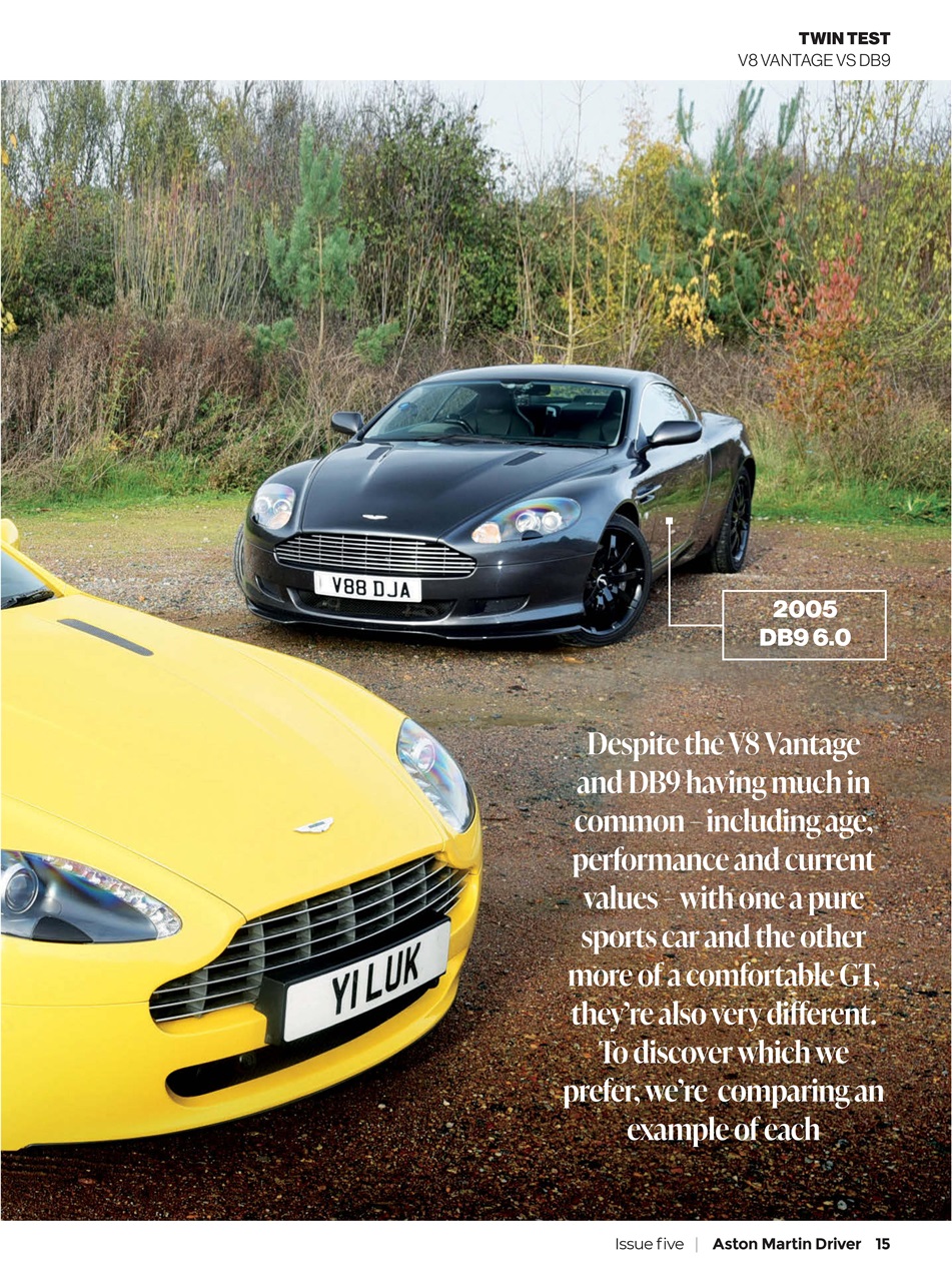 Aston Martin Driver Preview Pages