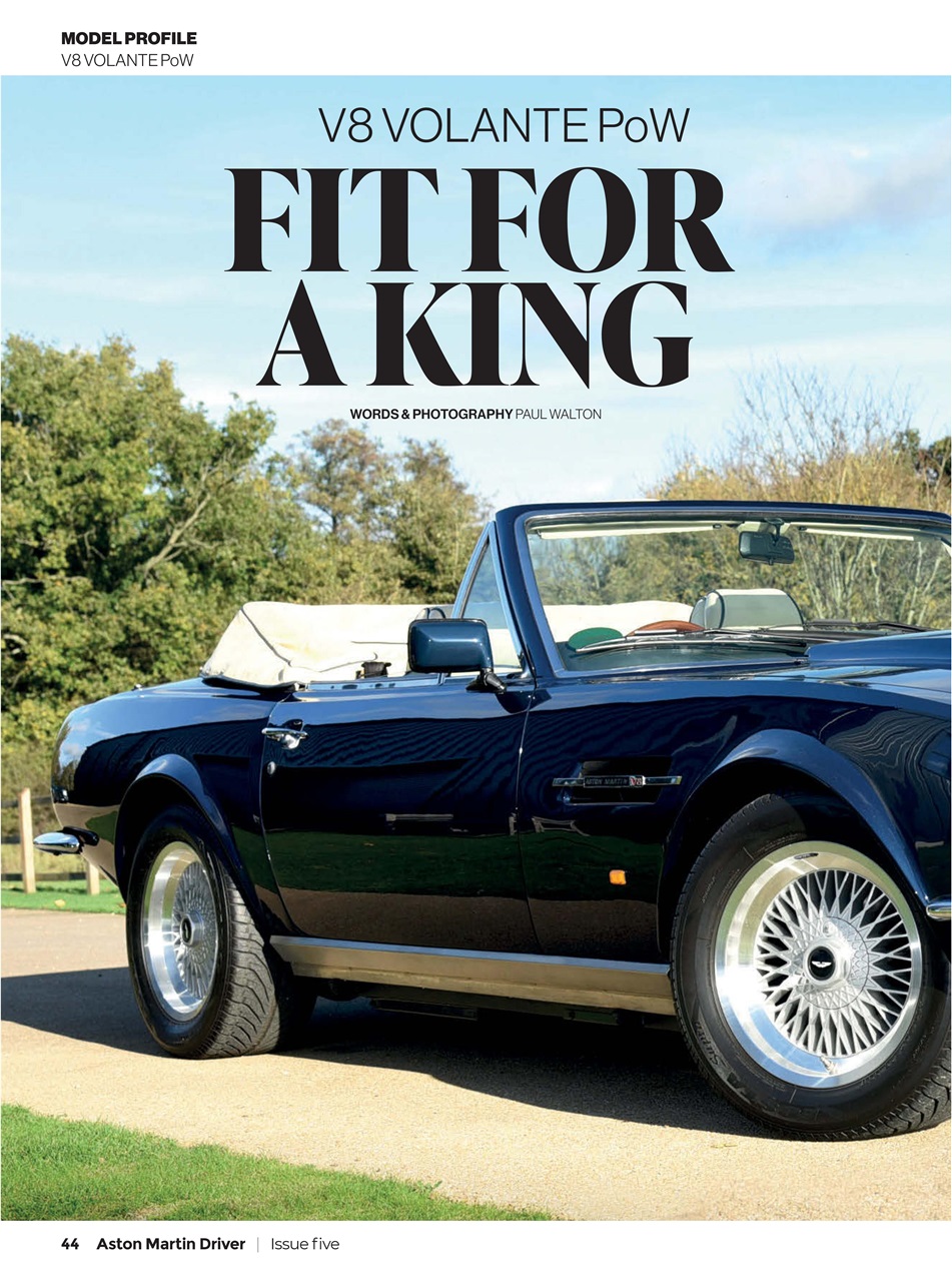 Aston Martin Driver Preview Pages