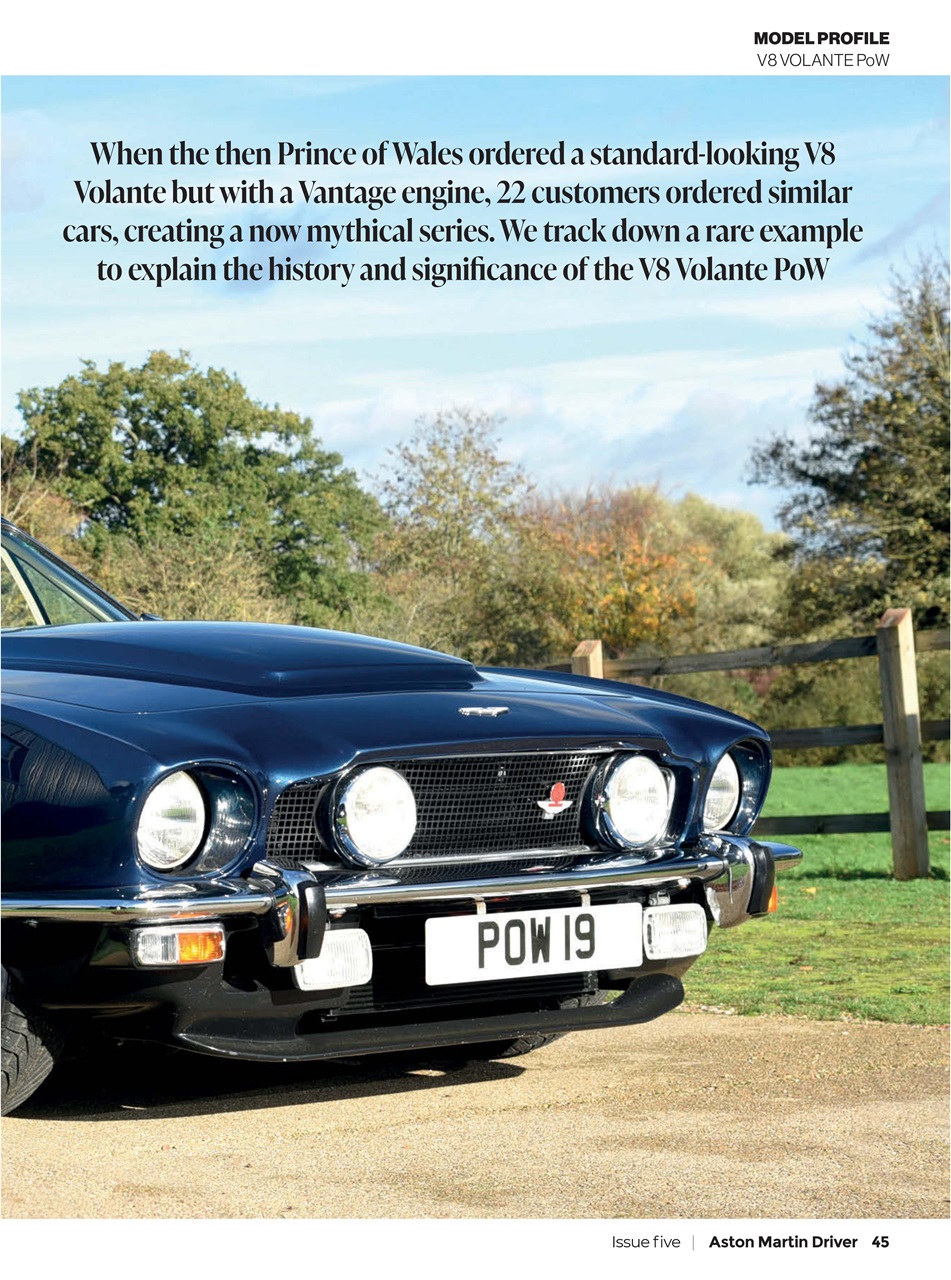 Aston Martin Driver Preview Pages