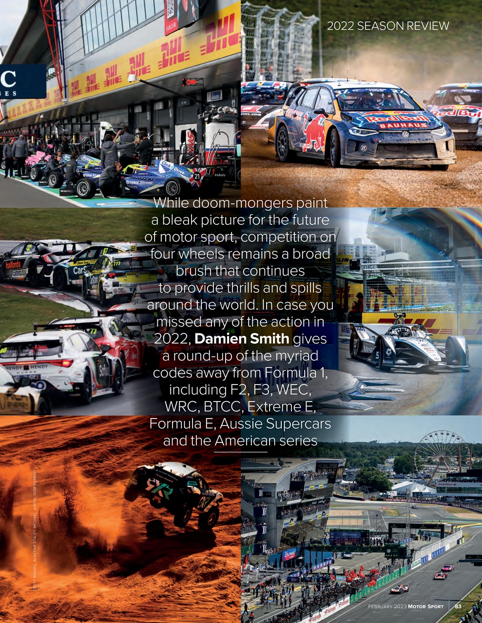 Motor Sport Magazine Preview Pages