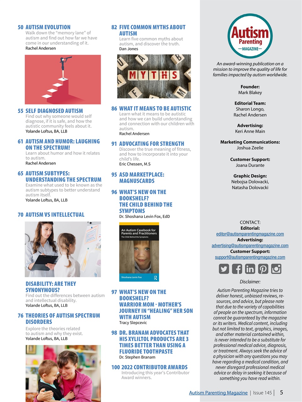 Autism Parenting Preview Pages