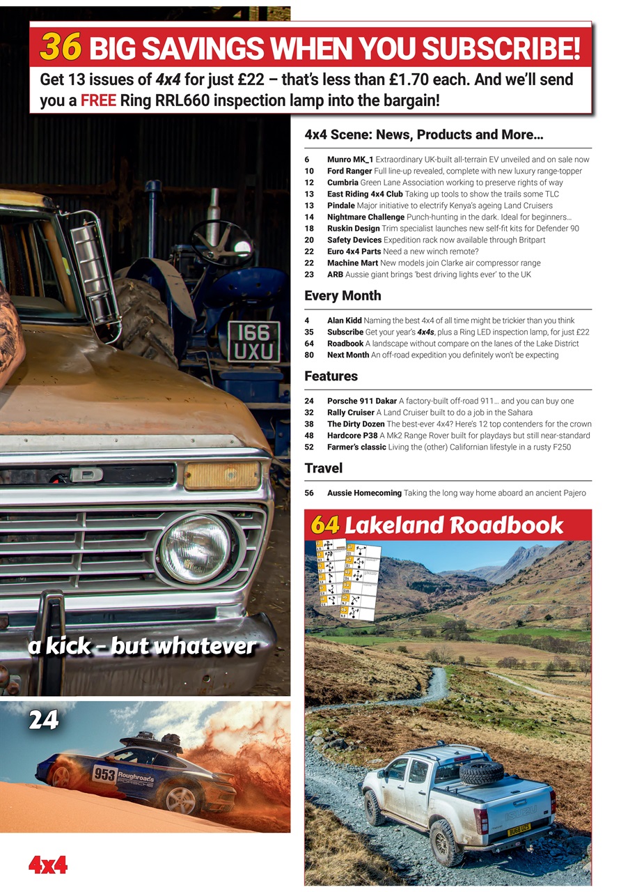 Overlander 4X4 Preview Pages