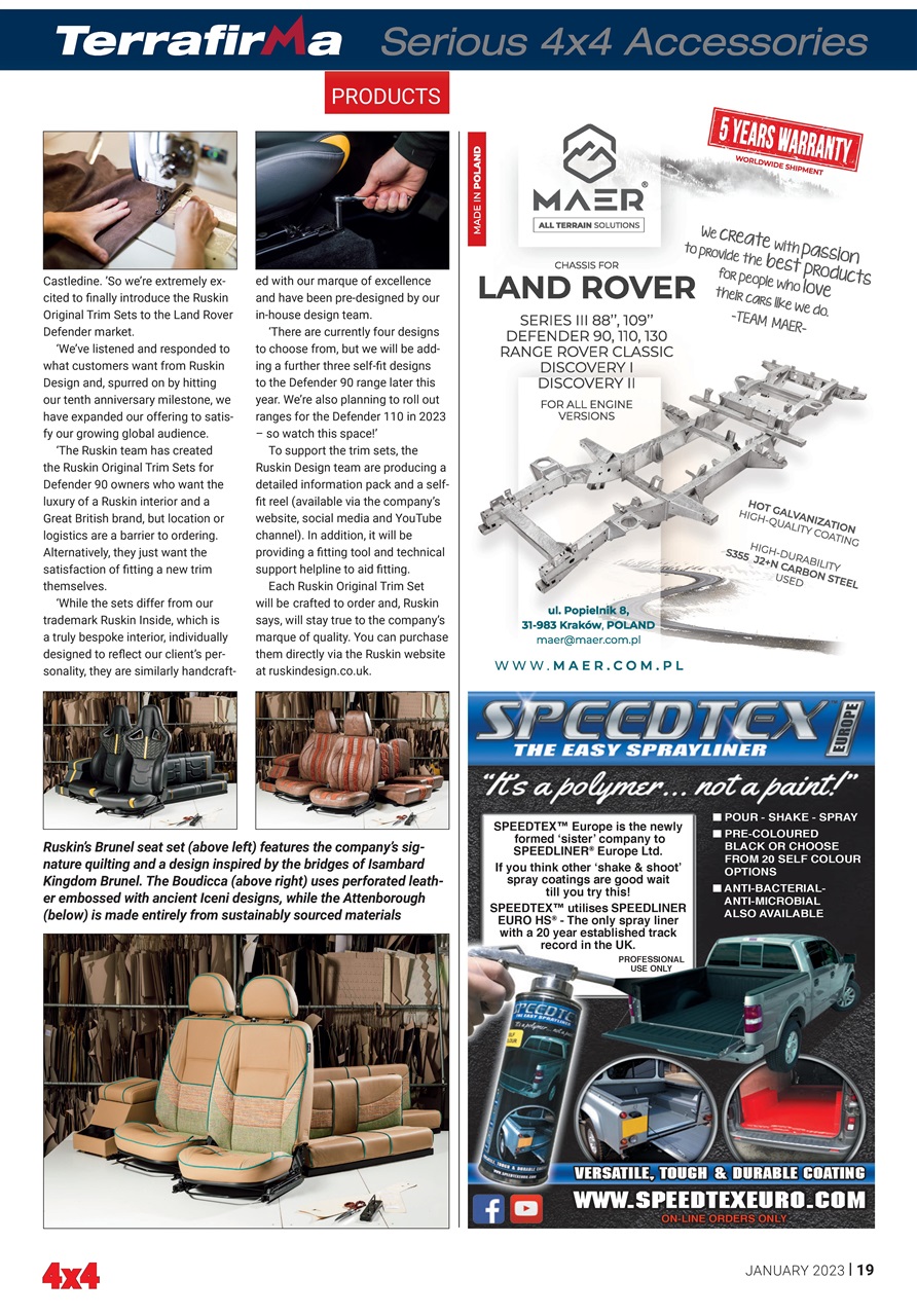 Overlander 4X4 Preview Pages