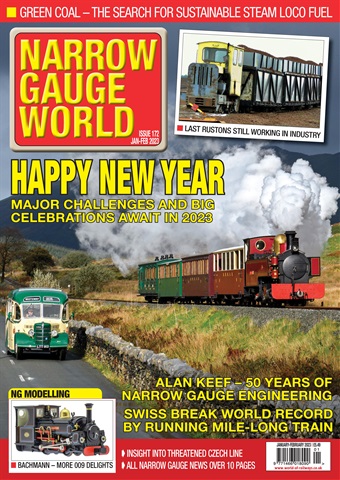 Narrow Gauge World issue Jan-Feb 23