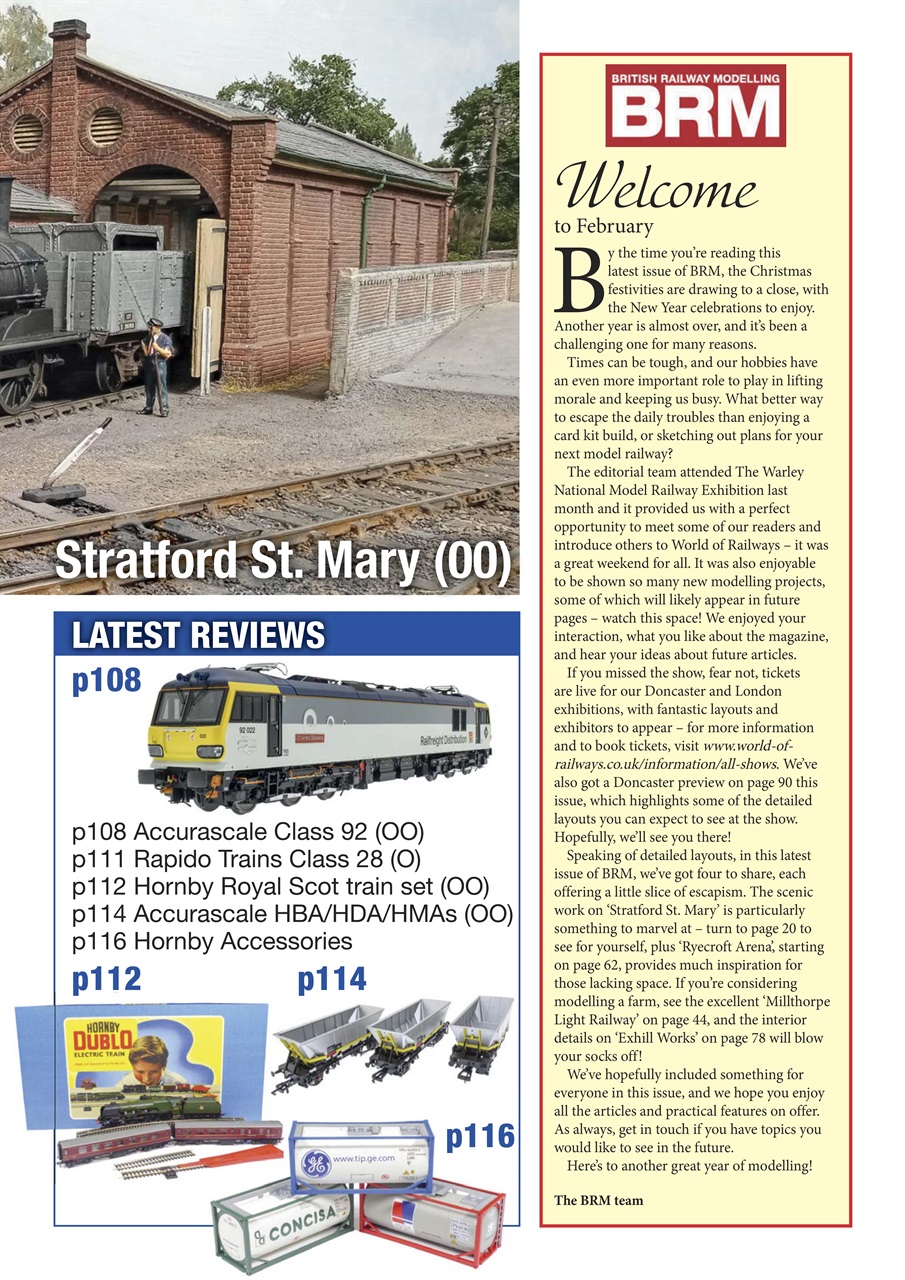 British Railway Modelling (BRM) Preview Pages