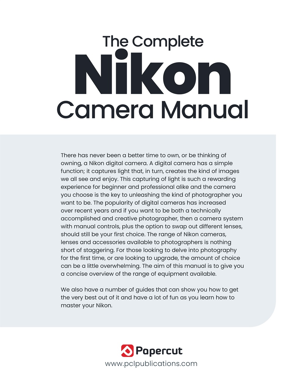 Nikon Photography The Complete Manual Preview Pages