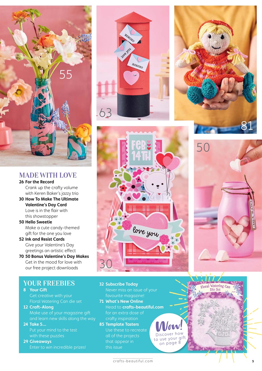 Crafts Beautiful Preview Pages