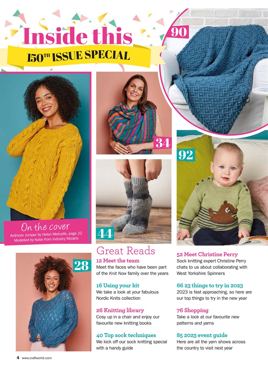 Knit Now Preview Pages