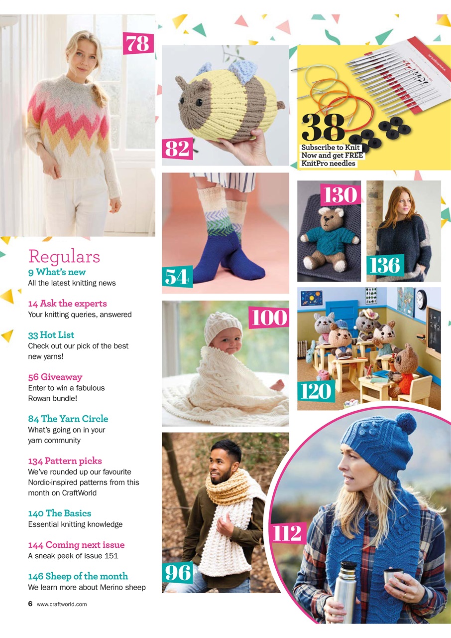 Knit Now Preview Pages