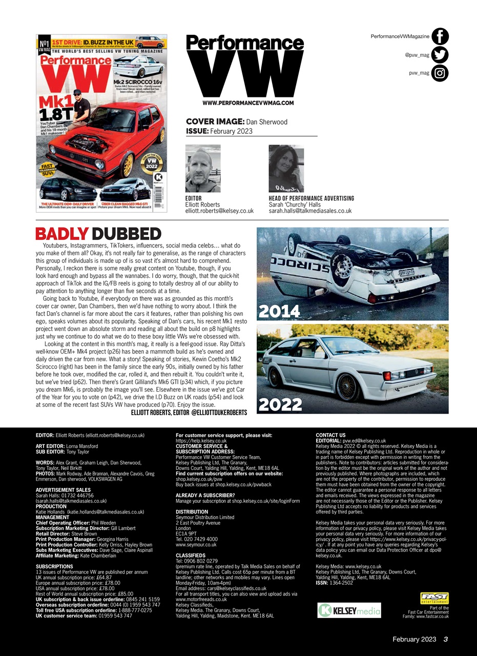 Performance VW Preview Pages