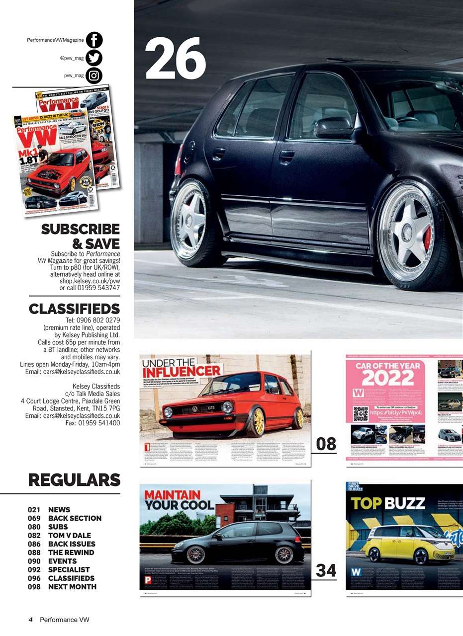 Performance VW Preview Pages