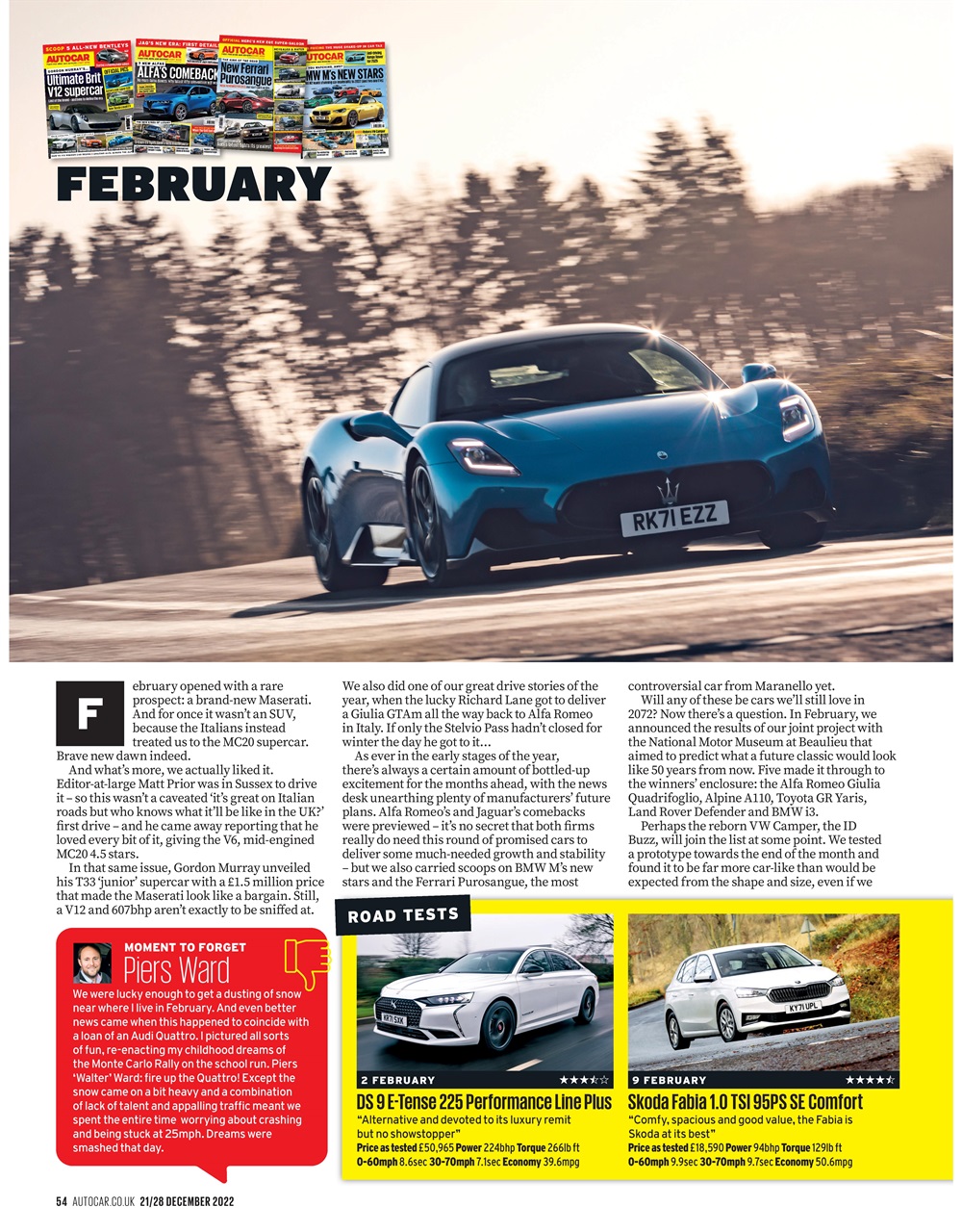 Autocar Preview Pages