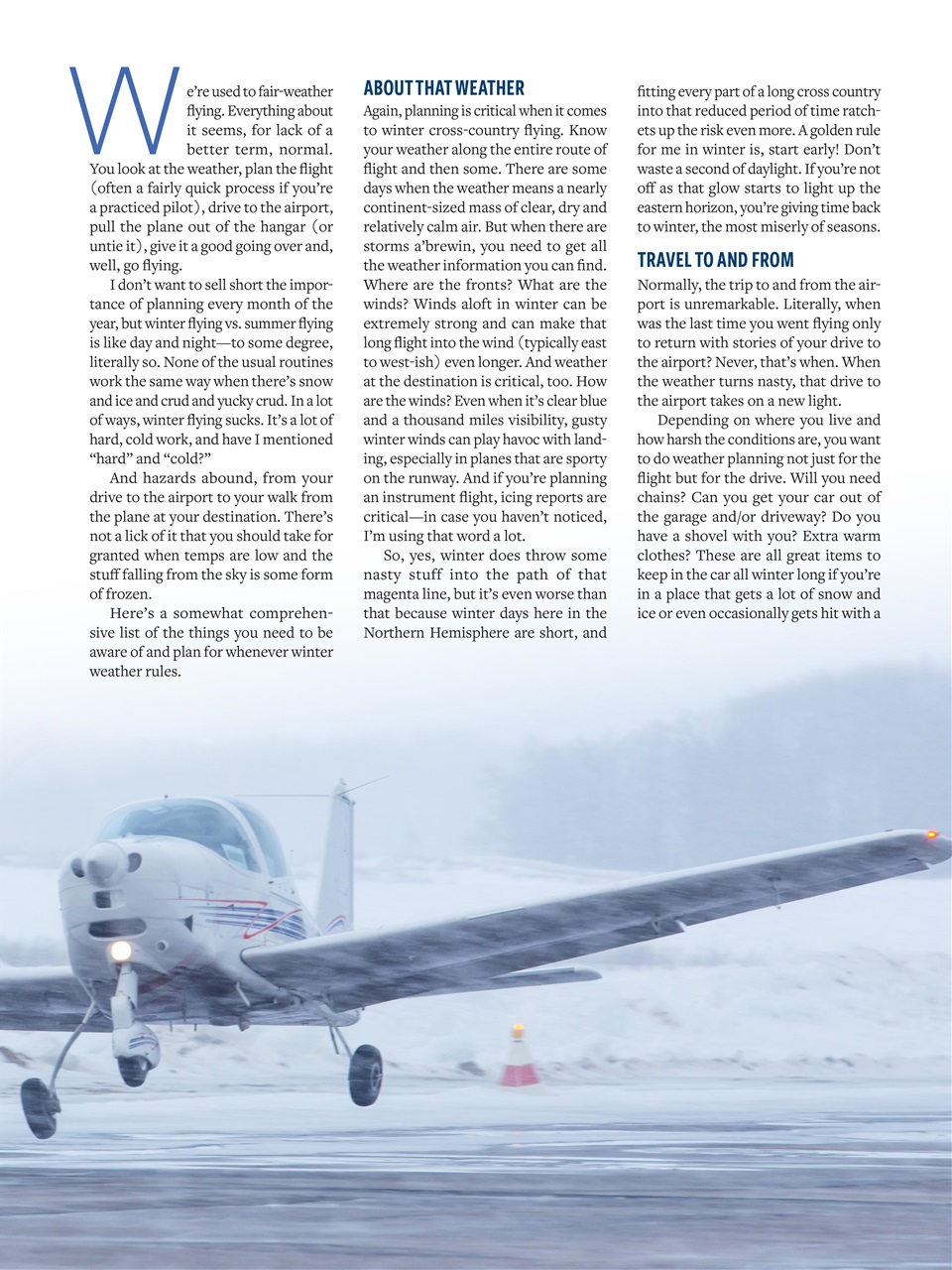Plane & Pilot Preview Pages