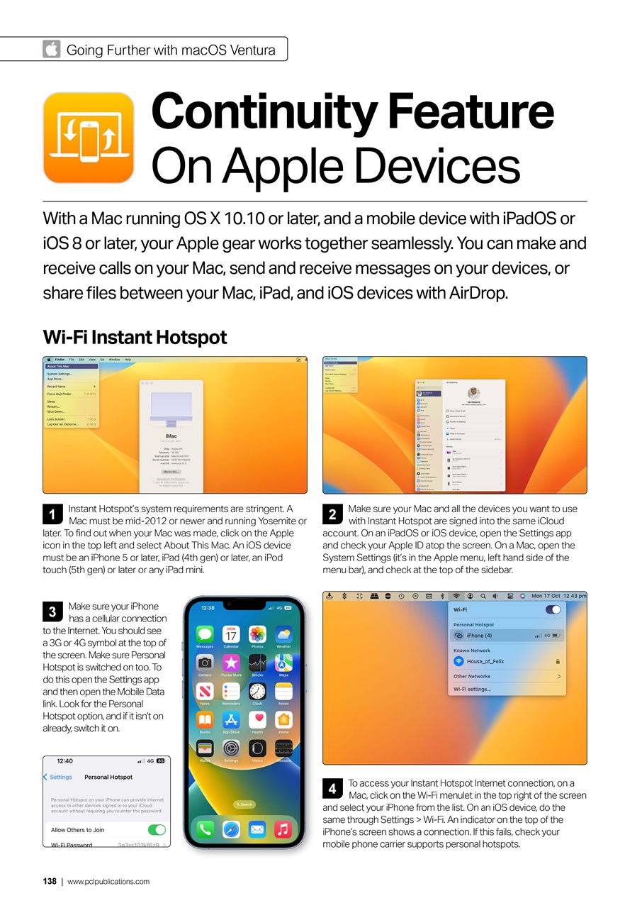MacBook & macOS The Complete Manual Preview Pages