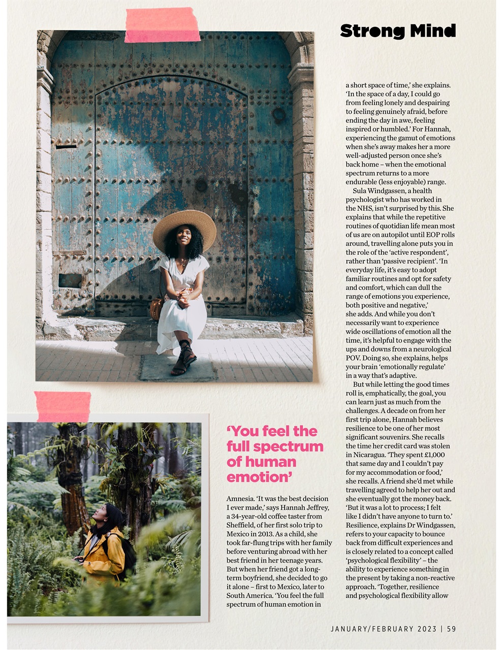 Women's Health Preview Pages