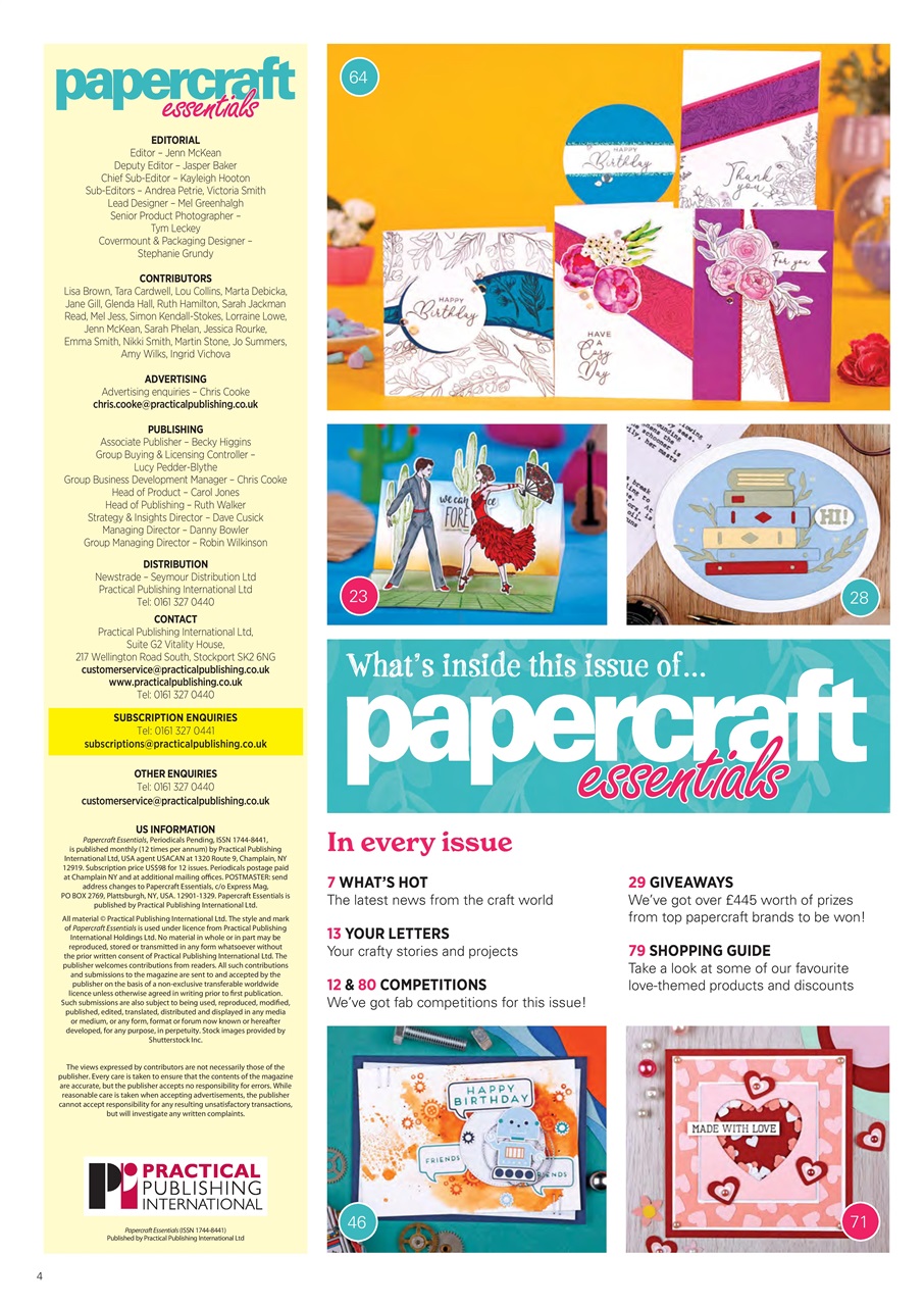 Papercraft Essentials Preview Pages