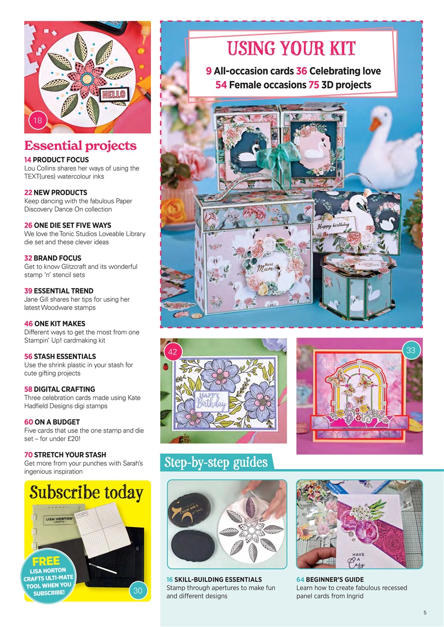 Papercraft Essentials Preview Pages