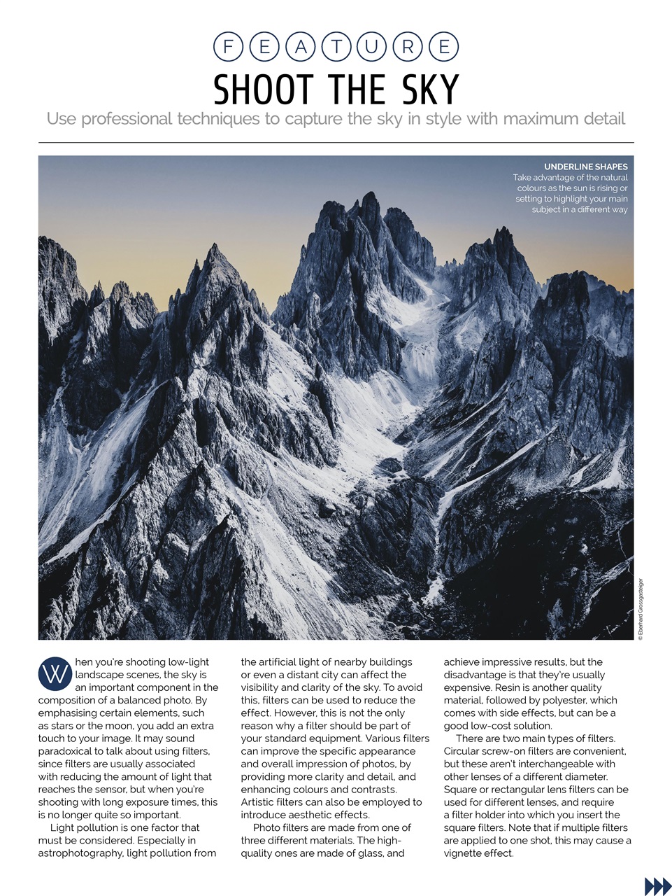 Photography Week Preview Pages