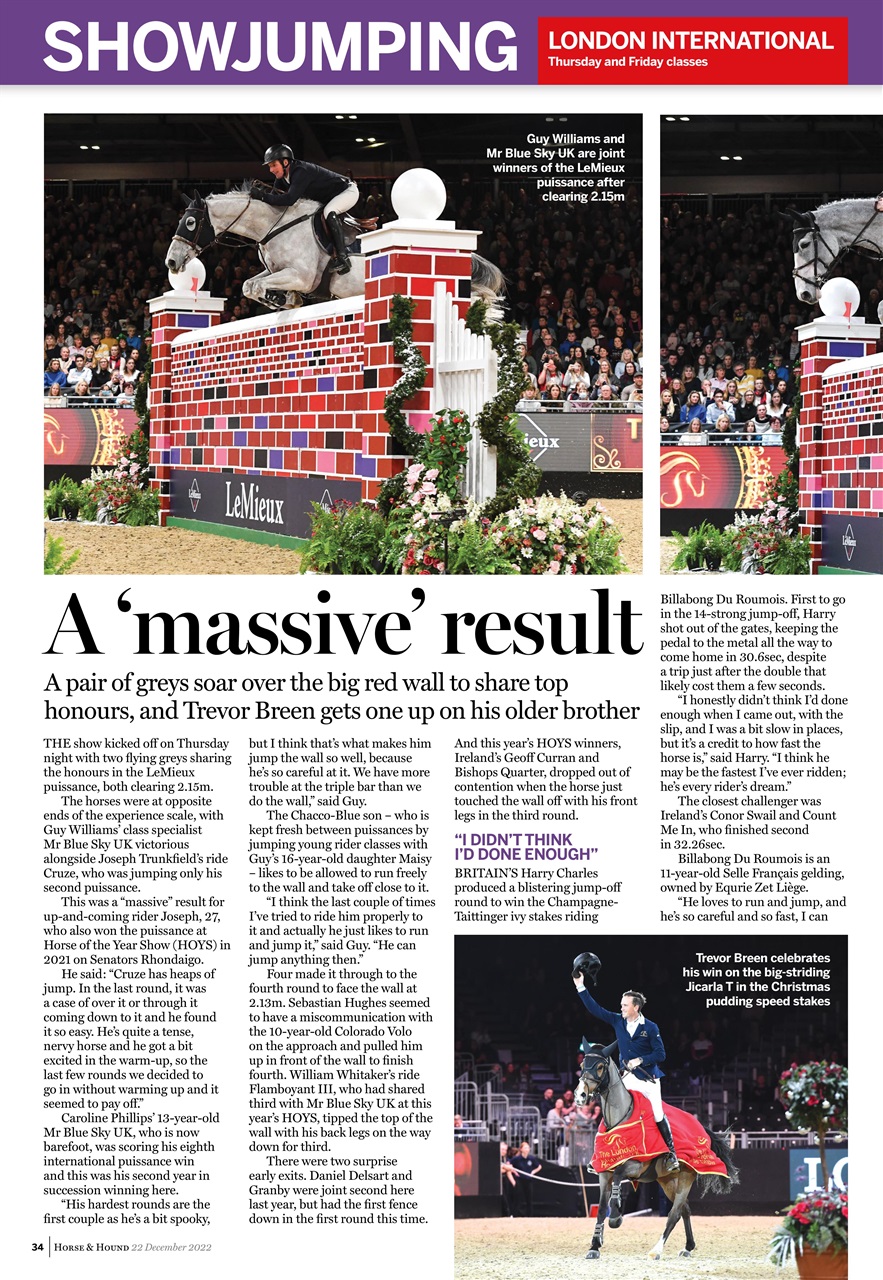 Horse & Hound Preview Pages