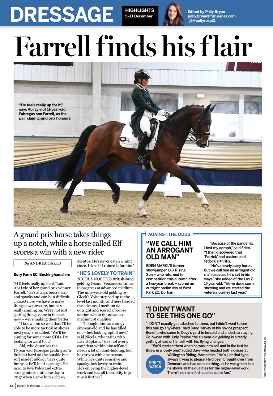 Horse & Hound Preview Pages