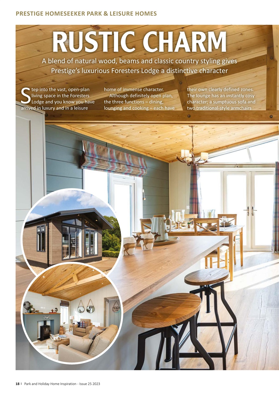 Park and Holiday Home Inspiration magazine Preview Pages