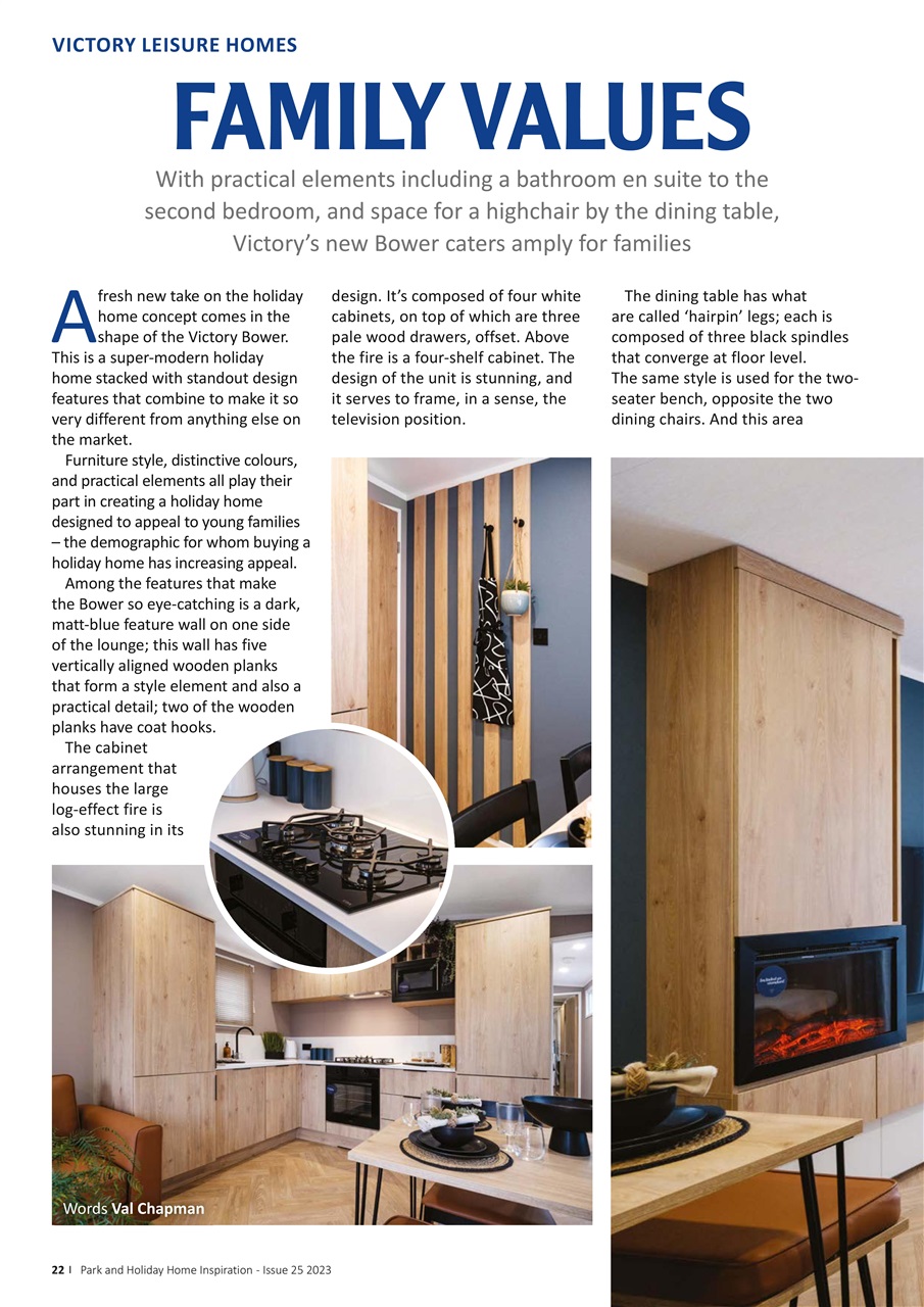 Park and Holiday Home Inspiration magazine Preview Pages