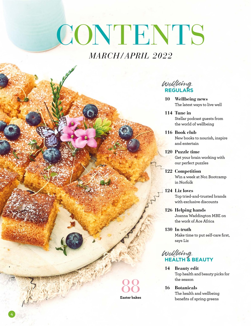 Liz Earle Wellbeing Preview Pages