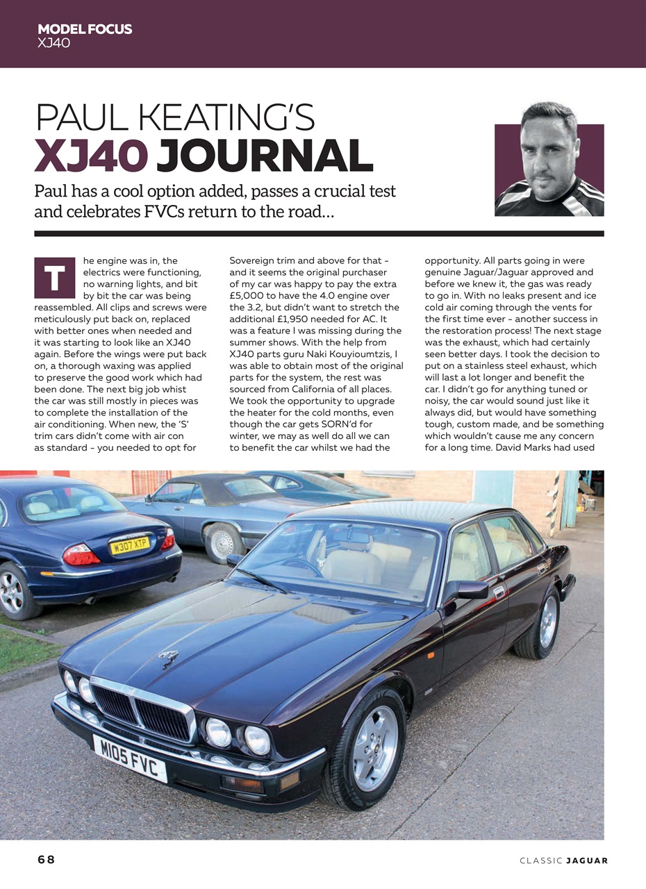 Classic Jaguar Preview Pages