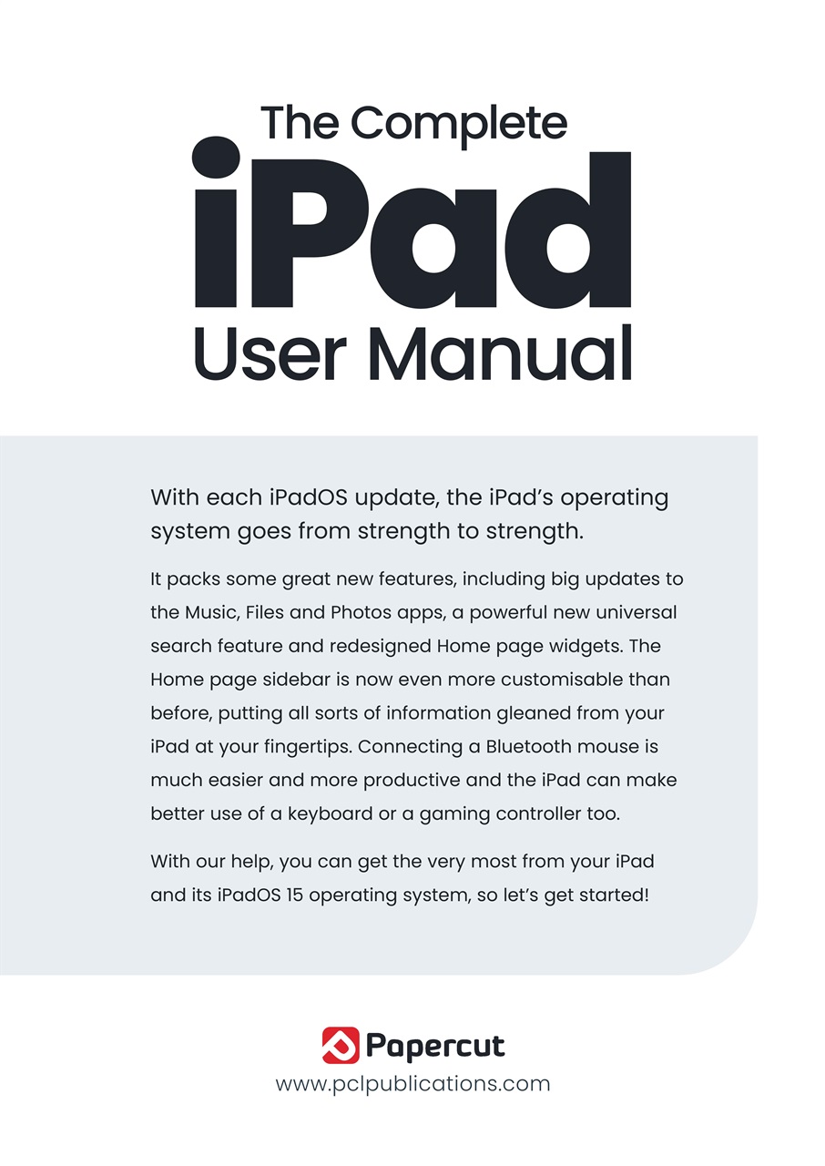 iPad The Complete Manual Preview Pages