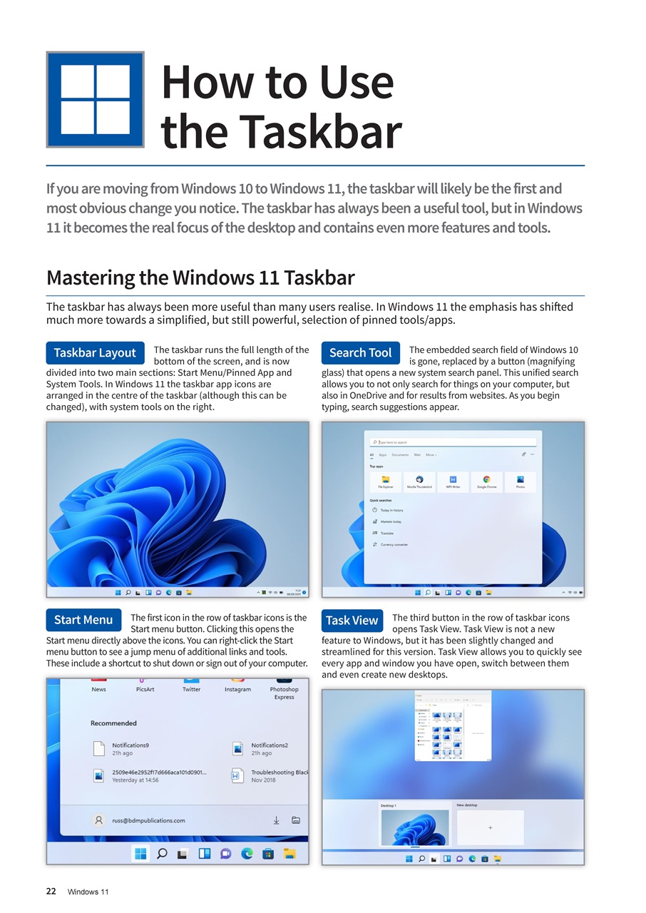 Windows 11 The Complete Manual Preview Pages
