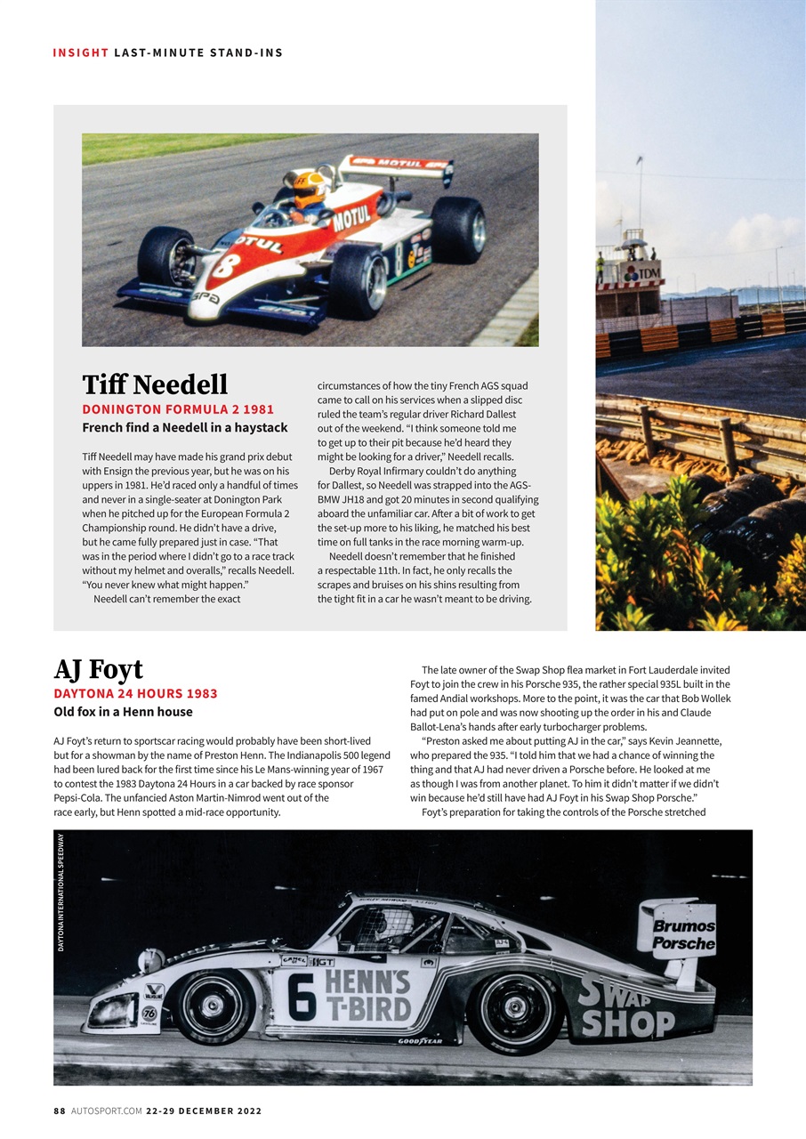 Autosport Preview Pages