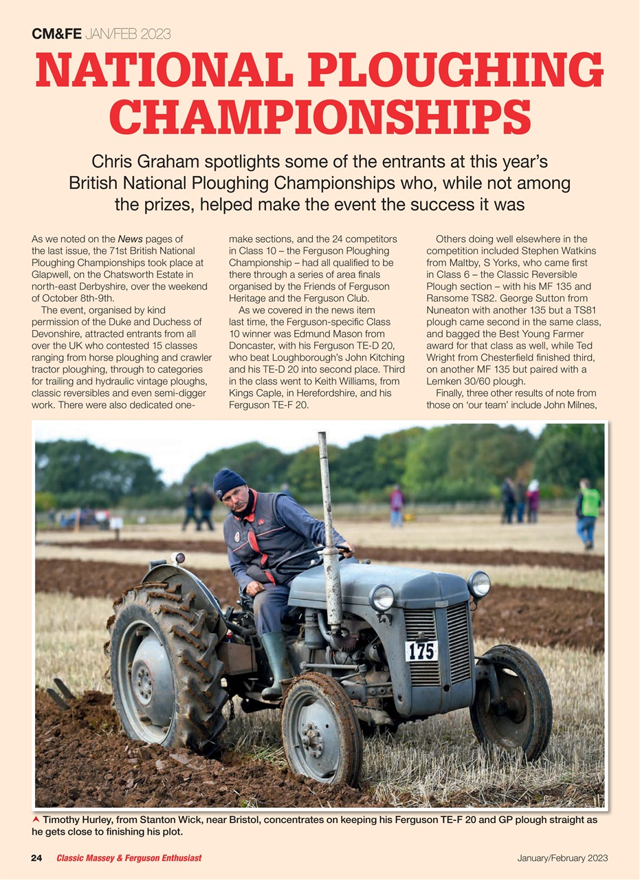 Classic Massey Preview Pages
