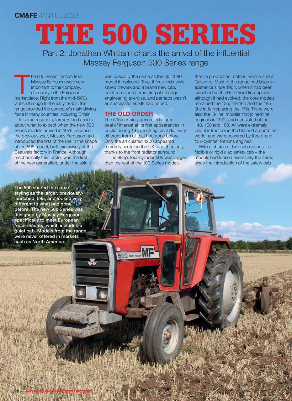 Classic Massey Preview Pages