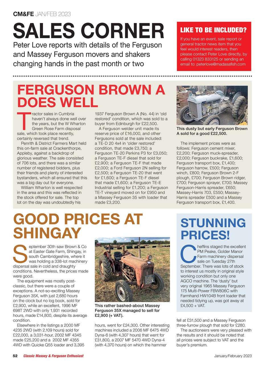 Classic Massey Preview Pages
