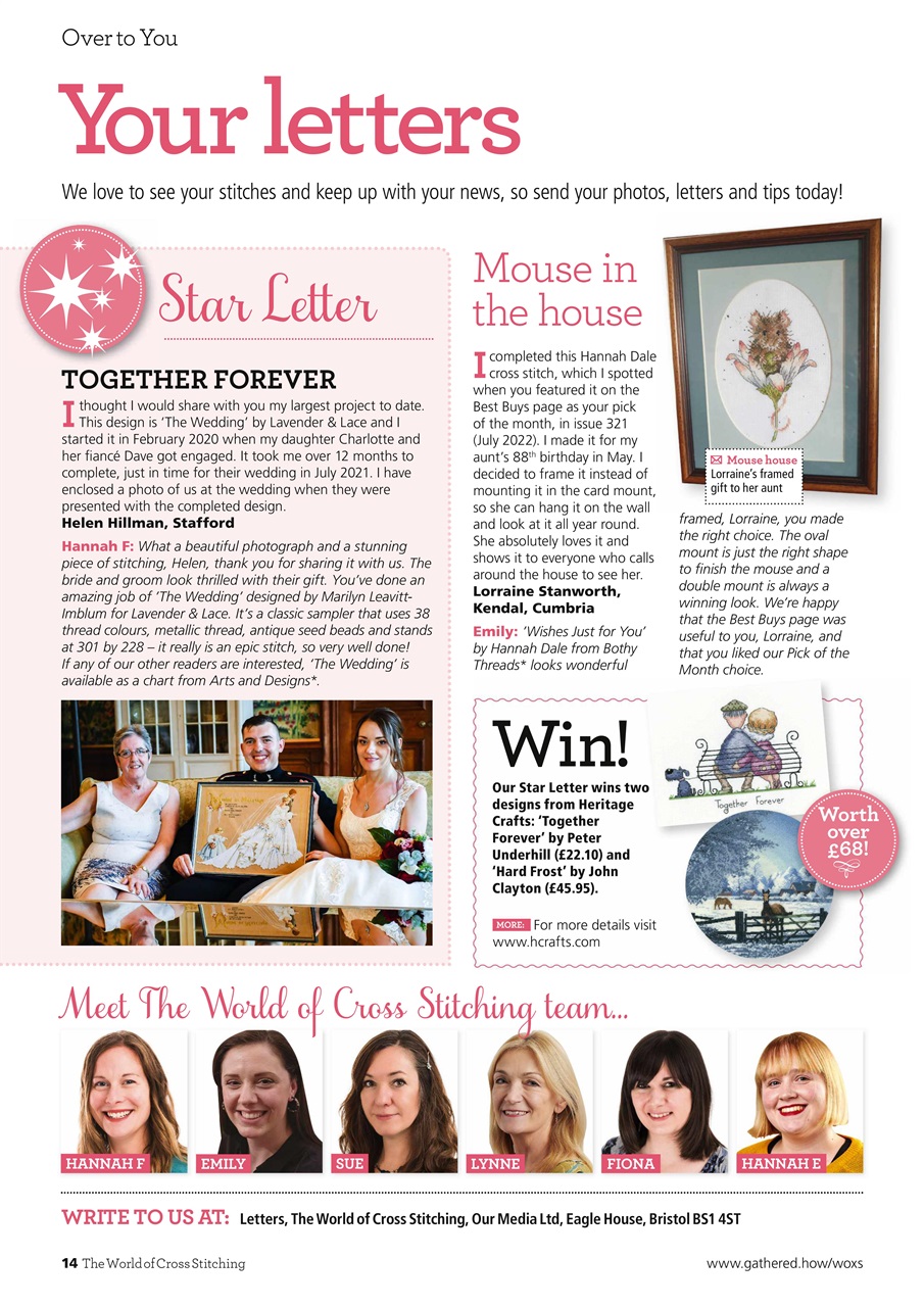 The World of Cross Stitching Preview Pages