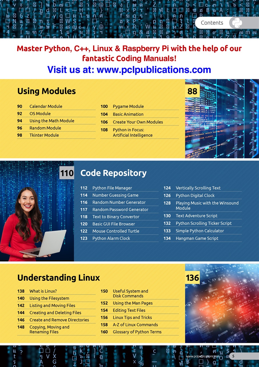 Python Coding The Complete Manual Preview Pages
