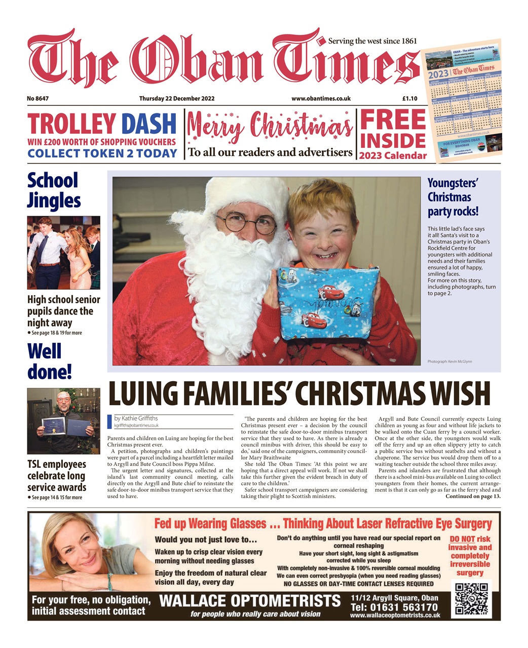 The Oban Times & Lochaber Times Preview Pages