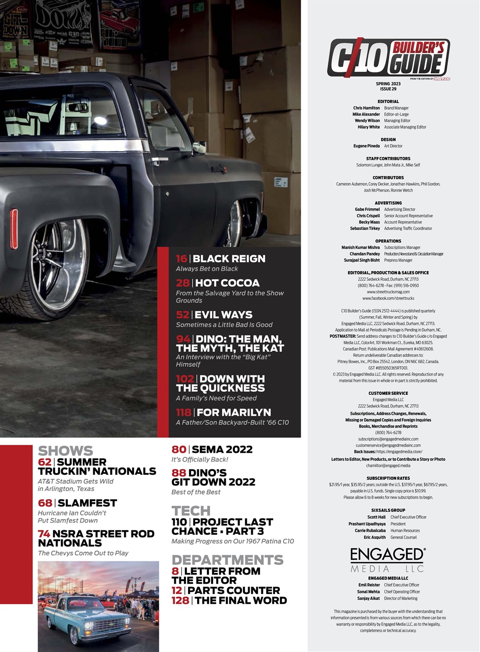 C10 Builder's Guide Preview Pages