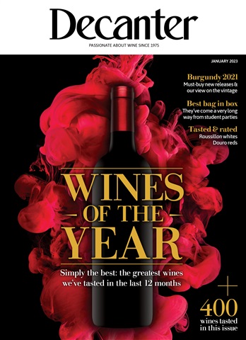 Decanter issue January 2023