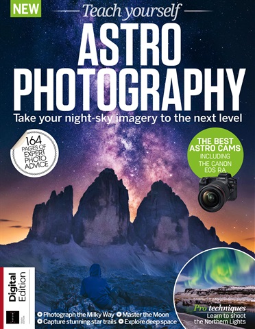 Photography Bookazine issue Teach Yourself Astrophotography Tenth Edition