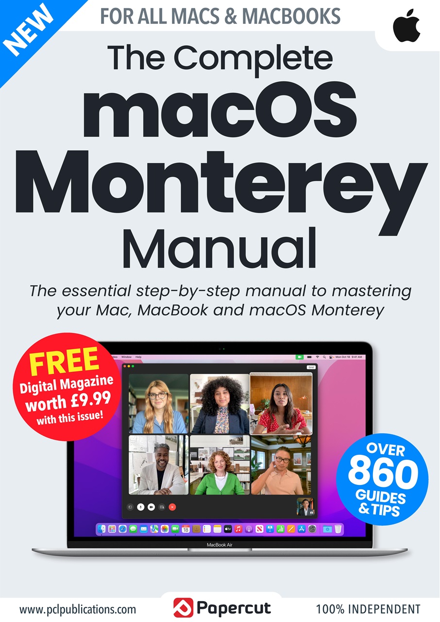macOS Monterey The Complete Manual Preview Pages
