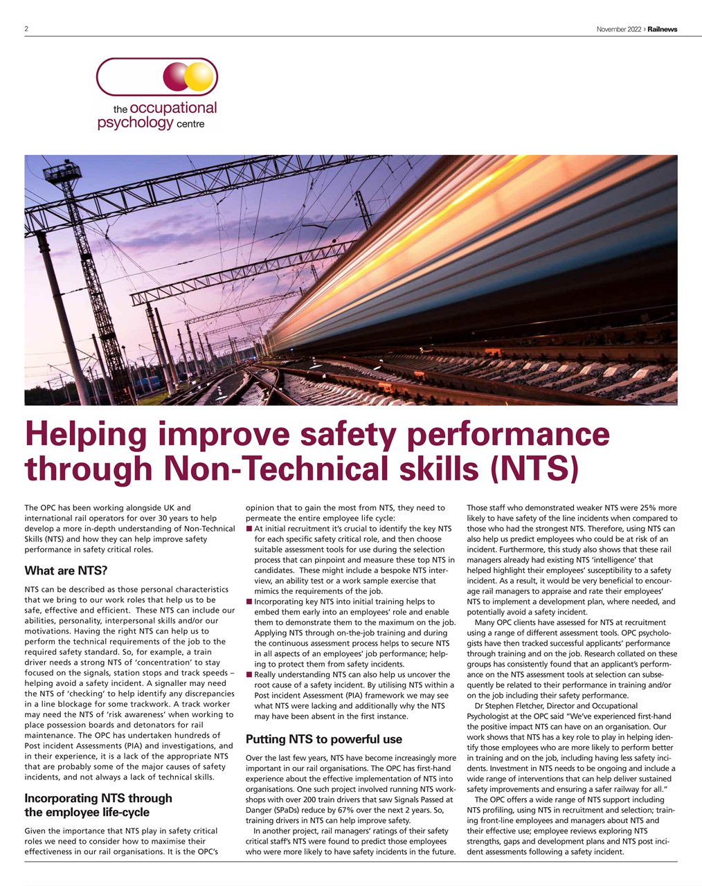 Railnews Preview Pages