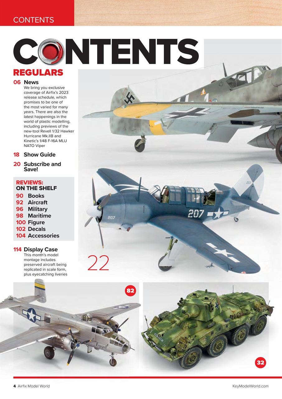 Airfix Model World Preview Pages